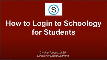 How to Login to Schoology V.1
