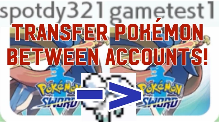 HOW TO TRANSFER POKÉMON BETWEEN SWITCH ACCOUNTS/SAVE FILES (Pokemon Home)