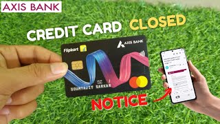 Flipkart Credit Card Blocked by Axis Bank | Flipkart Axis Bank | #creditcard #axisbank #flipkart 