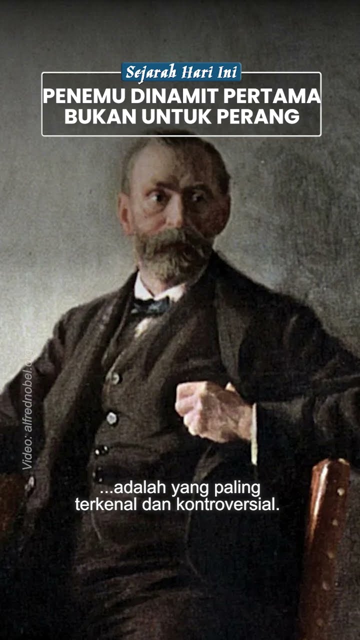 Kisah Alfred Nobel, Penemu Dinamit Pertama yang Mendirikan Hadiah Nobel setelah Penderitaan Moral