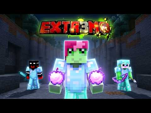 Scaring people and gearing up with NOTCHS in Minecraft Extreme 3