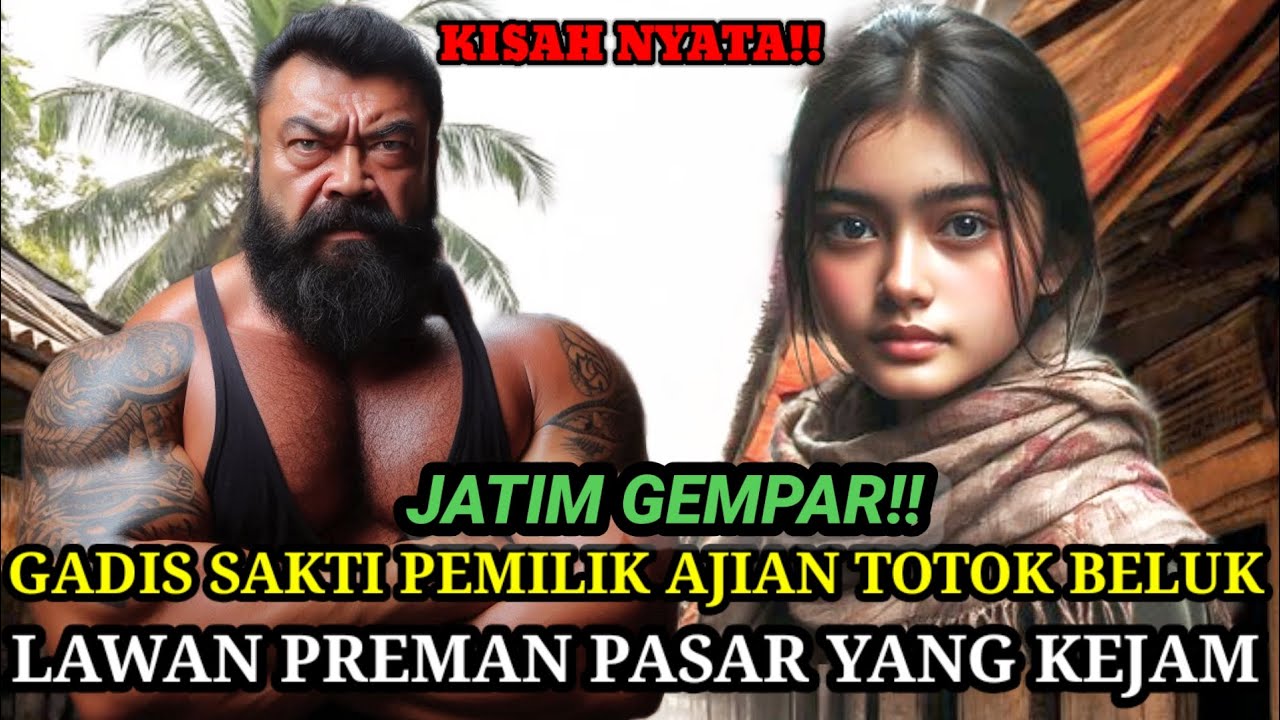 KISAH NYATA❗LIA GADIS PEMILIK AJIAN TOTOK BELUK LAWAN PREMAN PASAR YANG KEJAM DI JAWA TIMUR 