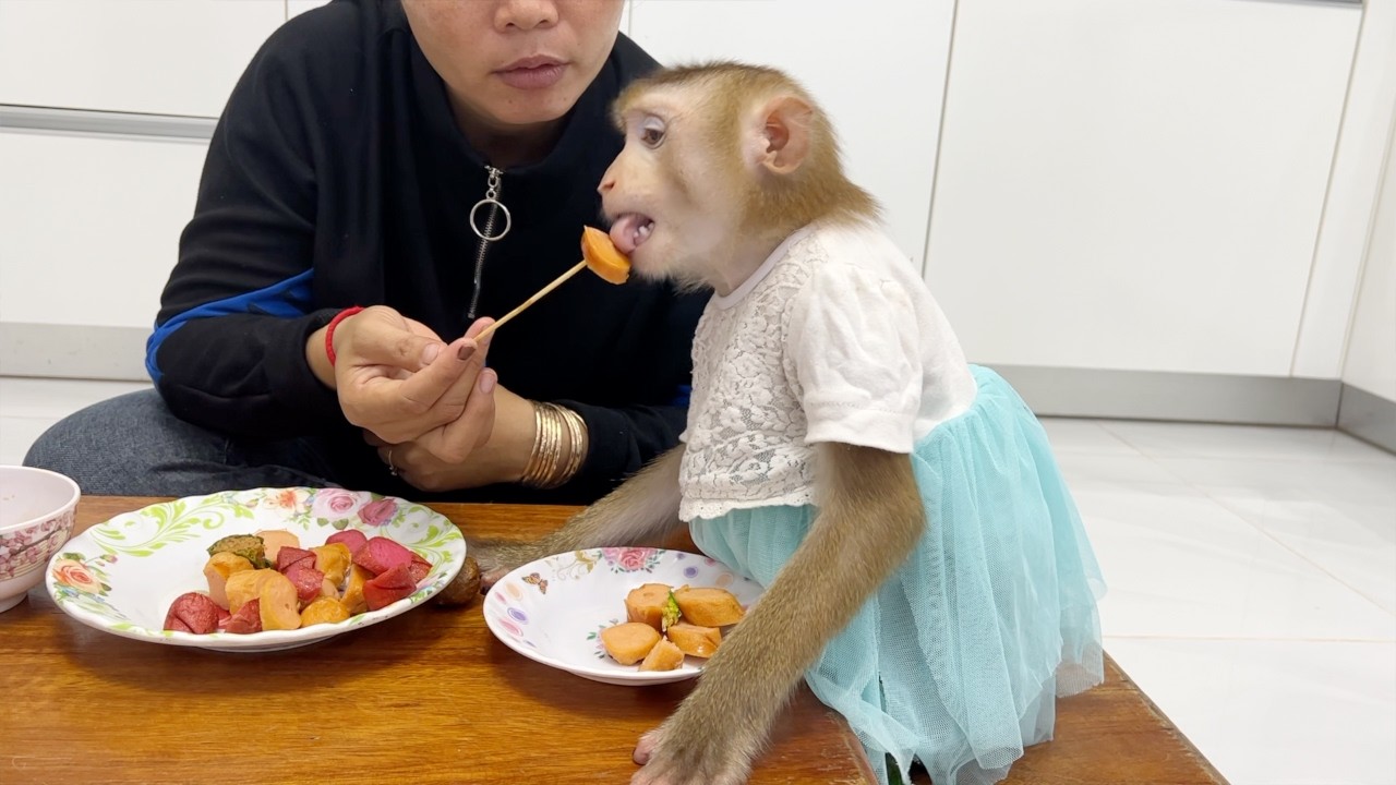 Sara Not Yet Satisfy To Eat Meatball At First Time