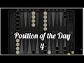 Backgammon - Position of the day: 4 - Little risky or ugly safe