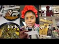 Birthday weekend gift shopping, 1 Million Royal parfum, Naija restaurant Afang soup, new sandals