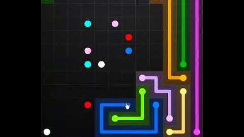 flow game facebook - 12 x 12 mania level 33 Connect the dots