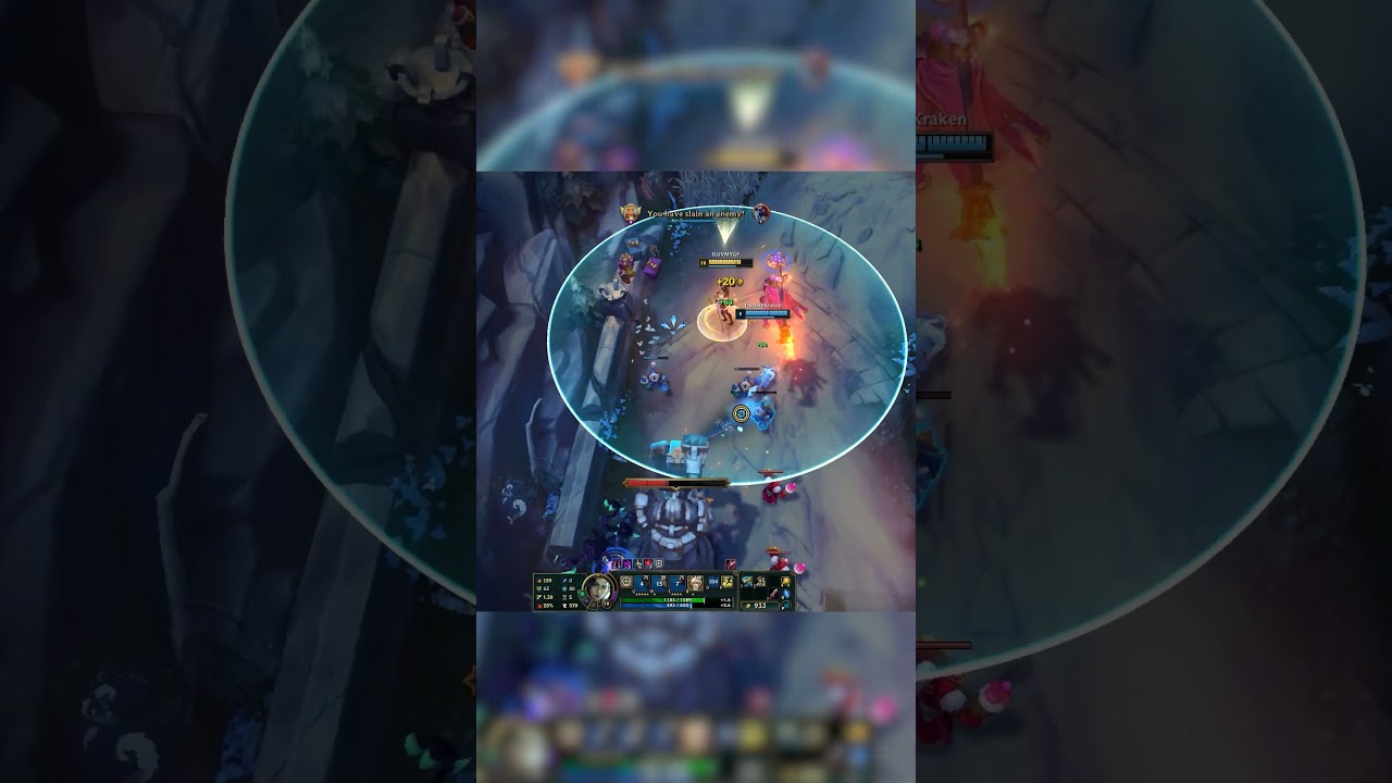 He did solo the support...