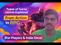 Types of Game Genres Explained | From Action to RPG (For Players &amp; Indie Devs)