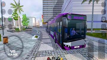 Bus Simulator 2023 by Ovilex Software - New Dubai Route Bus Drivie - Gameplay