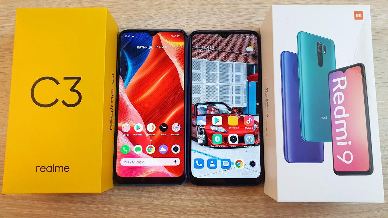 Redmi 9t Vs Realme C3