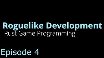 [Rust | nvim] My Own Roguelike - Game State and Welcome Screen