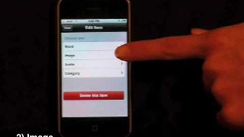 Voice4u Tutorial Video #3 - Edit an Icon