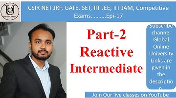 Reactive Intermediate in Organic Chemistry part-2