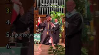Ranking The Best Graduation Moments Ever #shortsviral #ranking#foryou #viral