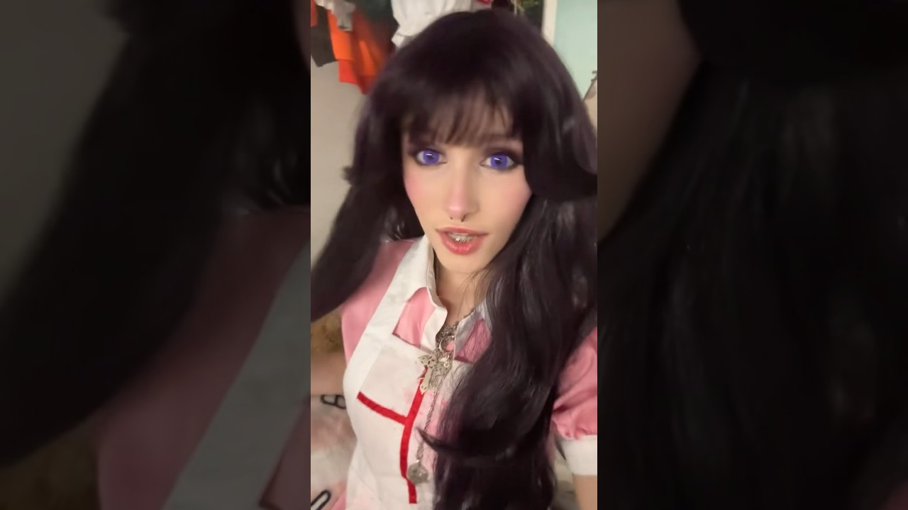 I FINALLY COSPLAYED MIKAN AGAIN! #cosplay #cosplayer #danganronpa #game #anime #ytshort #ytshorts