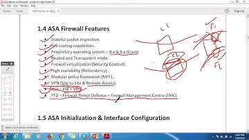 Cisco ASA Firewall Video - 3 (Concept Chapter Part 2)