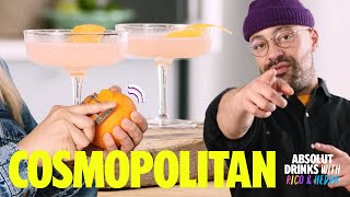 The Absolut Signature Cosmopolitan Recipe | Absolut Drinks With Hedda & Rico