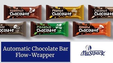 Flow-Wrapper - automatic chocolate bar packaging line