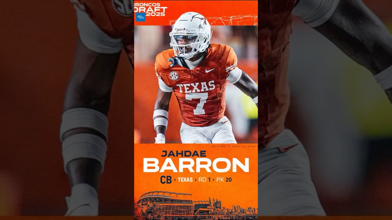 THIS IS WHY The Broncos drafted Jahdae Barron 