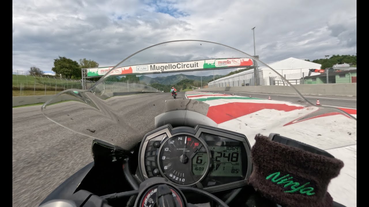 Mugello Circuit - ZX6R - Eternal battle 600cc vs 1000cc