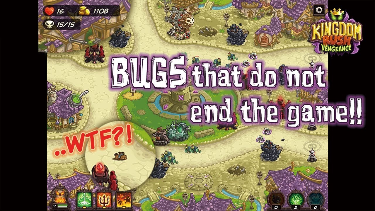 A Little Bug I Found Kingdom Rush Vengeance