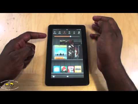 Kindle Fire OS 및 Silk 브라우저 연습