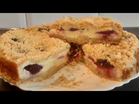 Video: How To Make A Curd Pie With Plums