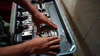 quy trình tháo bếp gas Rinnai âm sửa chữa đường điện IC