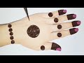 Easy gol tikki mehndi design | Simple mehandi designs | Henna | Mehndi designs | Shab's Creation