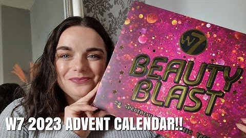 W7 2023 ADVENT CALENDAR|NEW PRODUCTS??BUDGET FRIENDLY!
