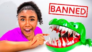 Trying the most DANGEROUS Banned Kids Toys!!