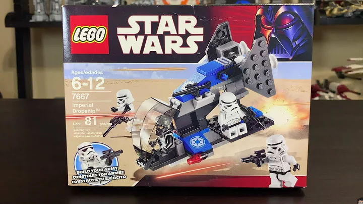 Unleash Your Inner Stormtrooper with the LEGO Star Wars Imperial Dropship!