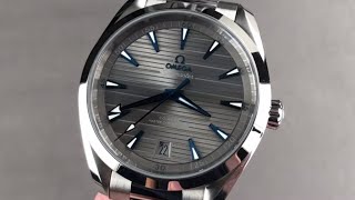 Omega Seamaster Aqua Terra Chrome Dial 220.10.41.21.06.001 Omega Watch Review