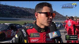 Kyle Larson on Playoffs elimination: Elliott, Busch are 'hard to beat'