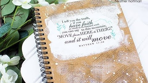 Unity Quick Tip: Altered Art Journal by Heather