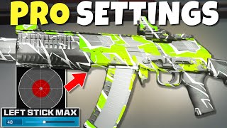 6 Secret AIM SETTINGS *PRO PLAYERS* Use in MW3! 🎮 (Best Accuracy Settings) Modern Warfare 3 Gameplay