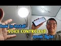 HOW TO INSTALL VOICE CONTROLLED ROOMLIGHT (SONOFF WIFI SMART SWITCH)