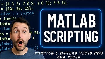 MATLAB Plotting Part 2: Plots and Subplots Explained (Chapter 5)