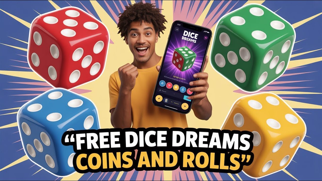 Get FREE Dice Dreams Rolls and Coins Easily