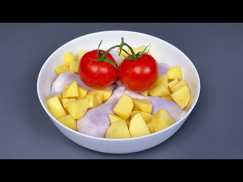 ВКУСНЯТИНА НА УЖИН из Куриных Бедрышек. Как просто и вкусно приготовить куриные бедра.