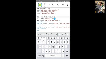 AIDE TUTORIAL - 34 Screen Orientation