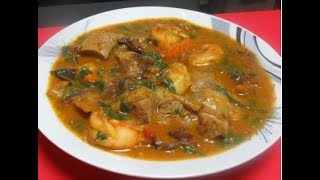 How to make Ogbono soup | Nigerian way of cooking ogbono soup