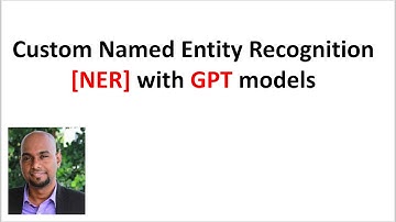 Custom Named Entity Recognition [NER] | GPT | Python | Code