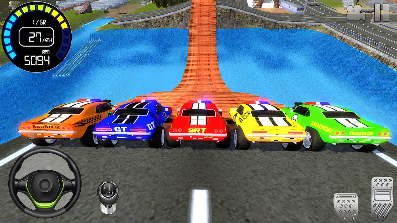 Mega Ramp Car Stunts Racing Track 3D - Impossible Sport Car Racing ...
