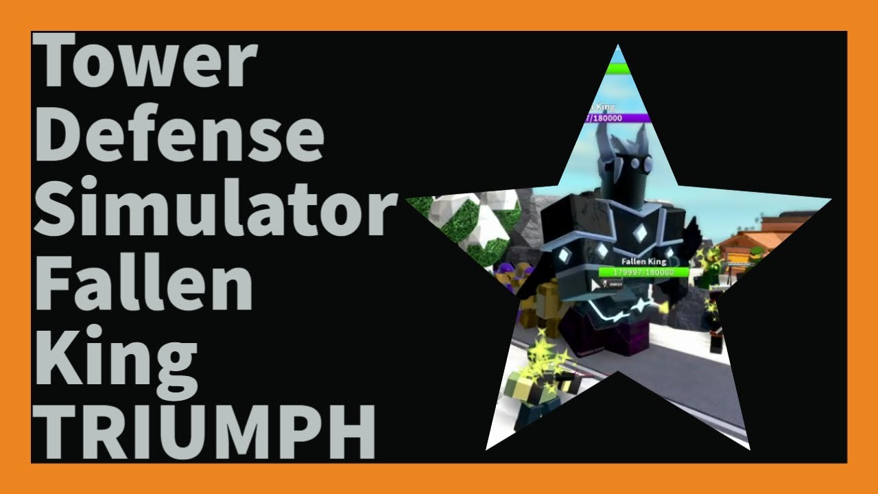 Tower Defense Simulator - Fallen Difficulty Triumph - YouTube
