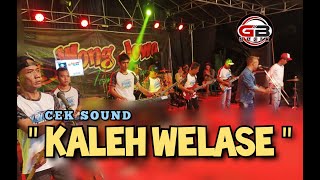 CEK SOUND kaleh welase WONG JOWO musik GB audio