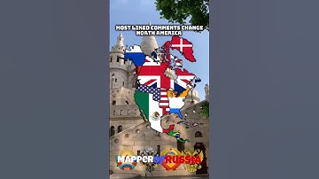 Most liked comments change North America #part4 #shorts #viral #mapping #northamerica