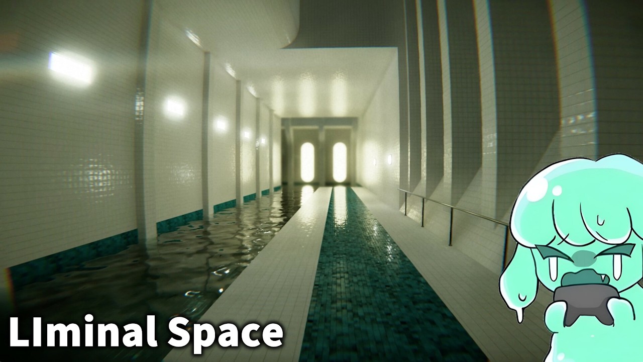 誰もいない不思議な空間を歩くゲーム