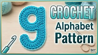g | Crocheting Alphabet g | How to Crochet Small Letter g | Lower Case Crocheting Tutorial|Beginner