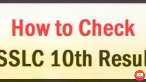 HOW to Check Sslc result 2021 in karnatak state board 🇮🇳📖
